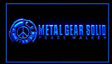Metal Gear Solid Peace Walker LED Neon Sign